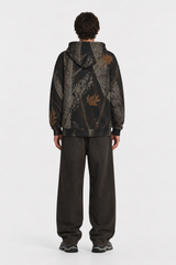 MIDNIGHT LEAVES HOODIE