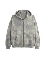 PAINT SPLATTER ZIP HOODIE