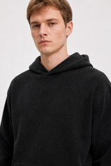 PLUSH SUEDE HOODIE