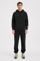 PLUSH SUEDE HOODIE