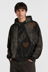MIDNIGHT LEAVES HOODIE