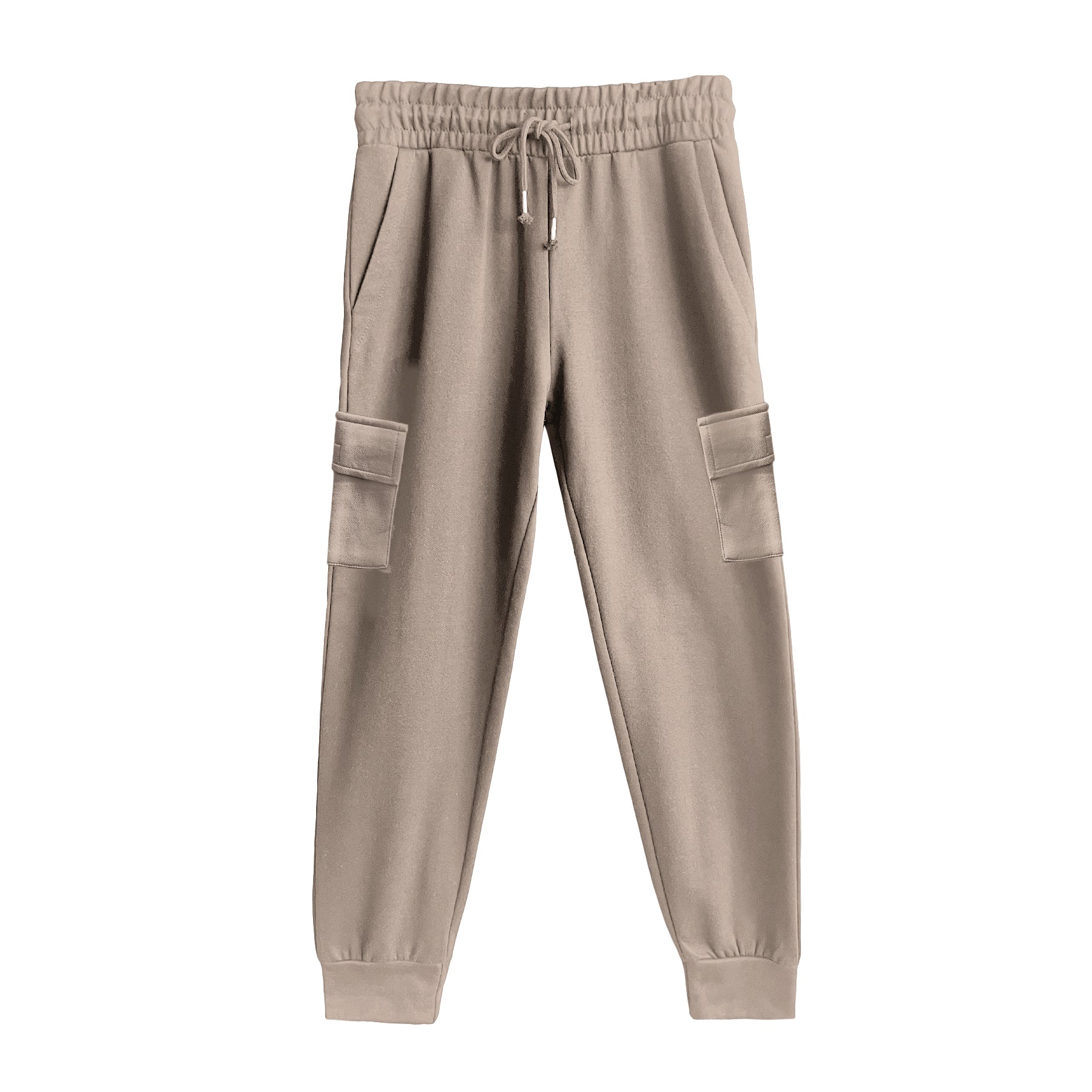【U LAN】Toto Fleece String Cargo Pants M003-BEIGE.jpg?v=1729782963
