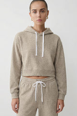 NANTUCKET CROP HOODIE