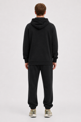 PLUSH SUEDE HOODIE