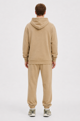 PLUSH SUEDE HOODIE