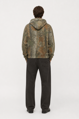 MAPLE LEAVES ZIP HOODIE