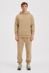 PLUSH SUEDE HOODIE