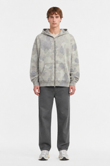 PAINT SPLATTER ZIP HOODIE